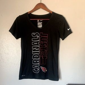 V neck cardinals s/s tee shirt